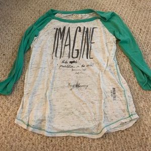 Vintage American Eagle baseball long sleeve shirt